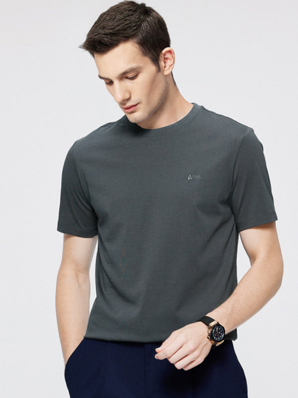 Round Neck Printed Short Sleeve