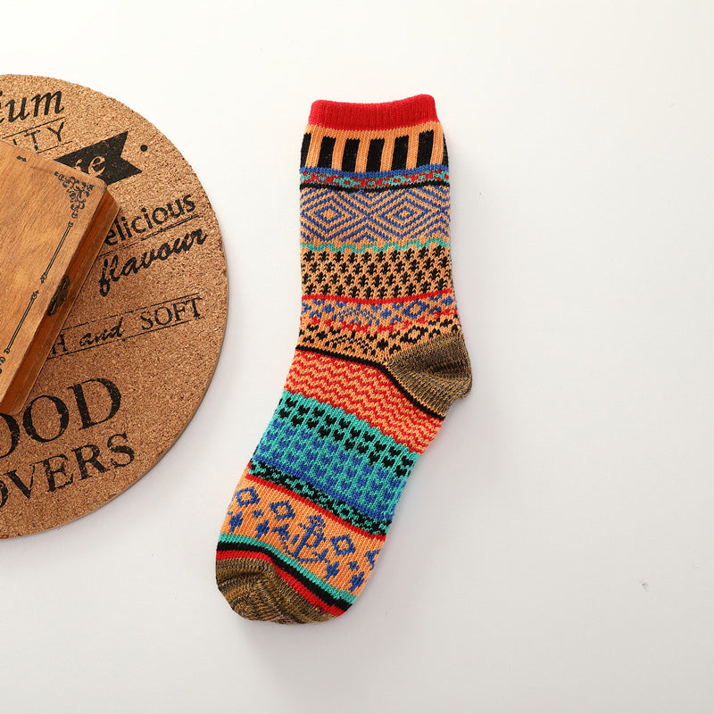 Retro Ethnic Socks