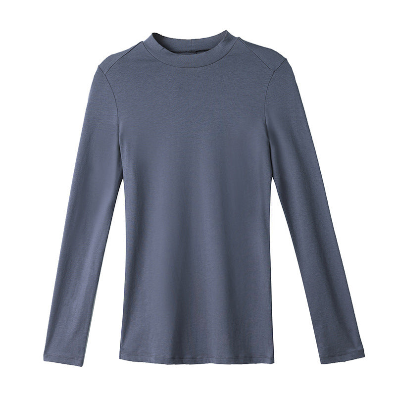 Women's Slim Fit Turtleneck Long Sleeve