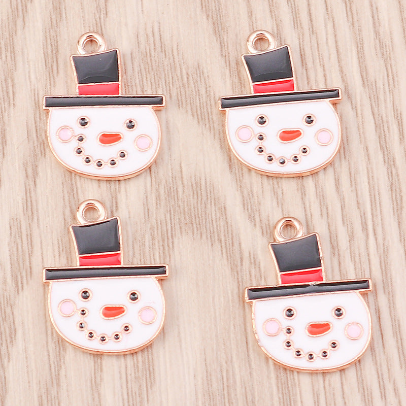 Christmas Snowman Snowflake Decoration Pendant