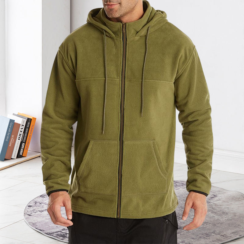 Zip-up Hooded Jacket