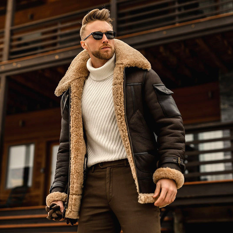 Men's Fur All-in-one Jacket