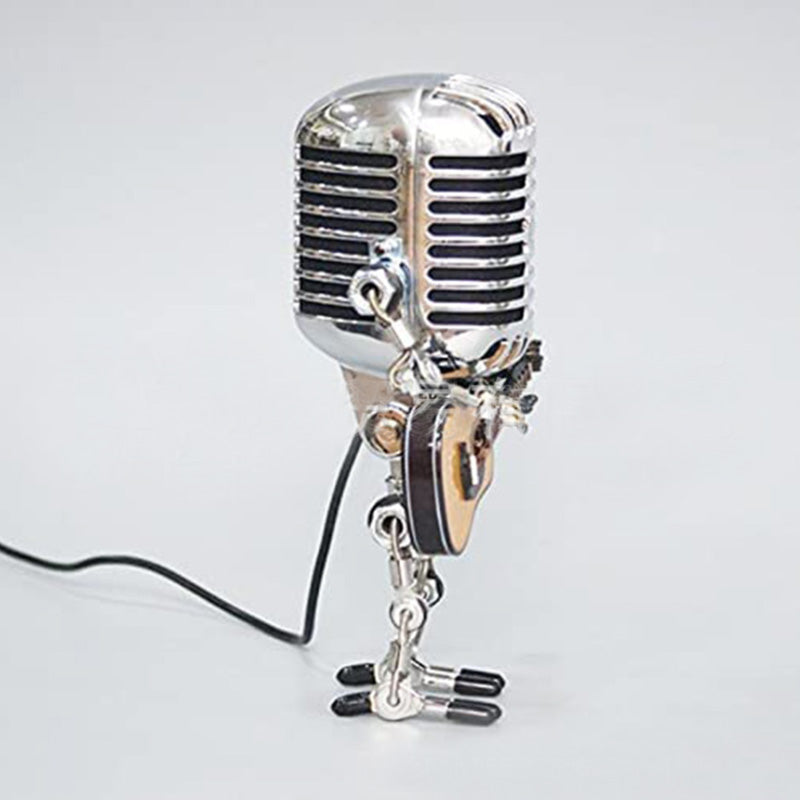 Retro Microphone Robot USB