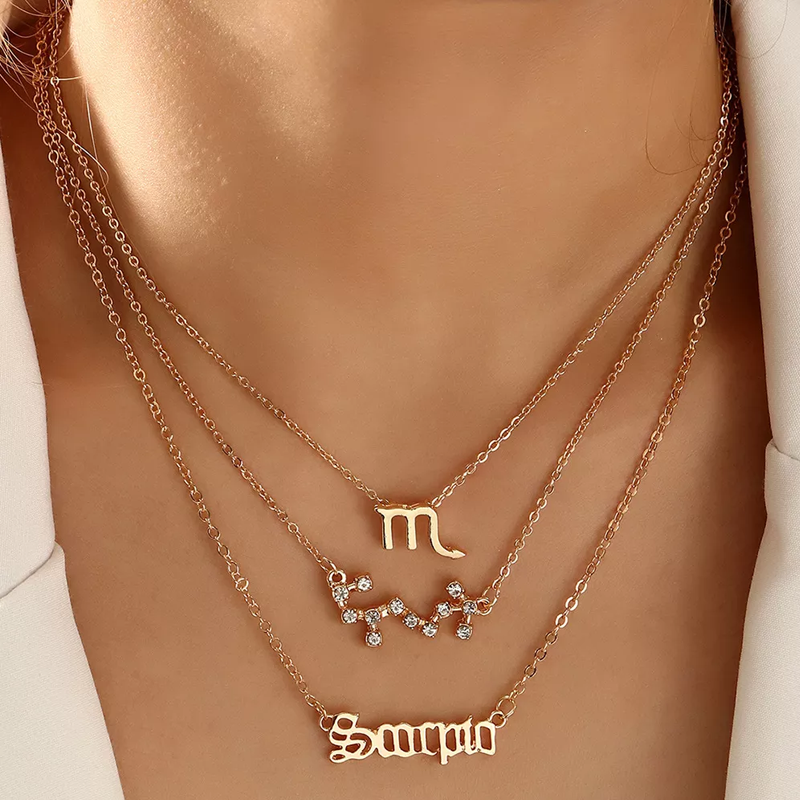 Zodiac Layer Necklaces