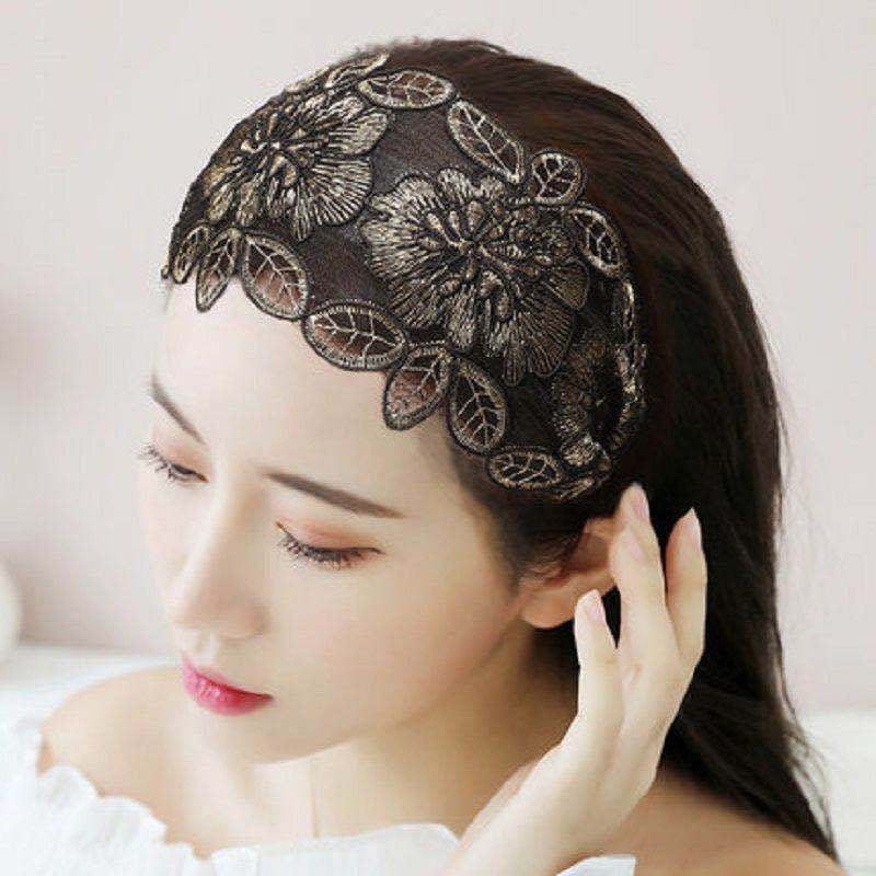 Lace Flower Headband