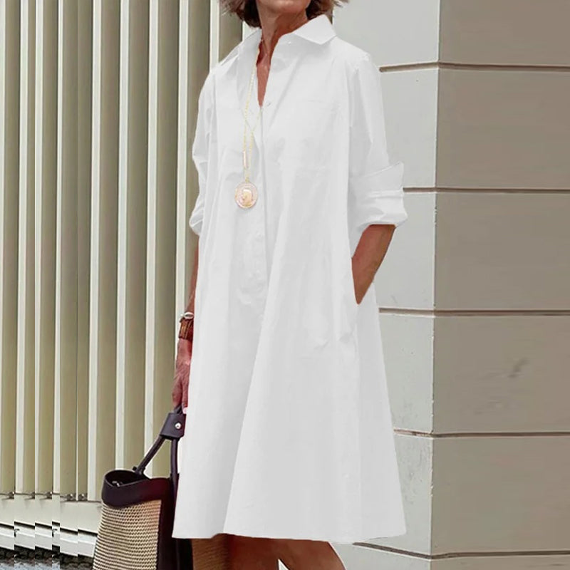 Loose Shirt Dress