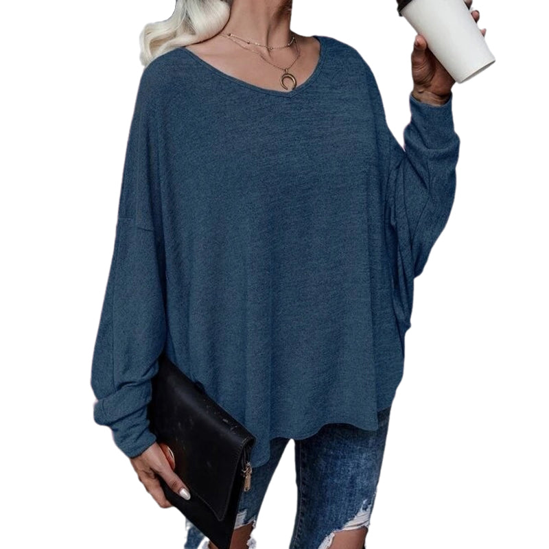 Tie-Back Drop-Shoulder T-Shirt