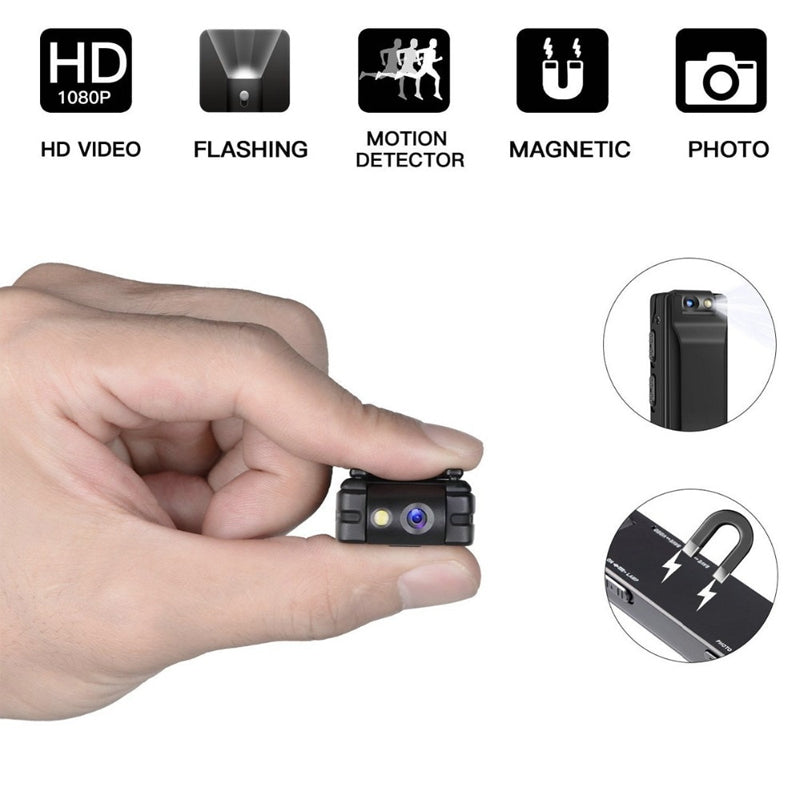 1080P Mini Digital Camera with Back Clip