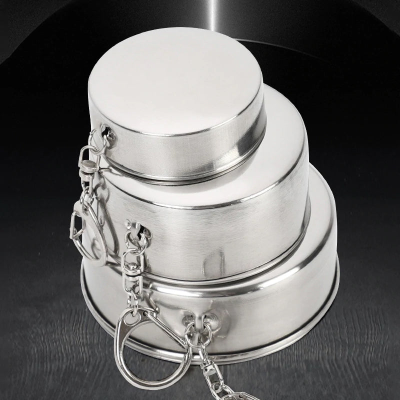 Stainless Steel Folding Cups