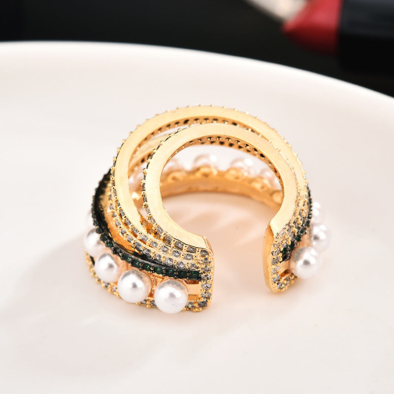 Multi-circle Vintage Ear Bone Clip