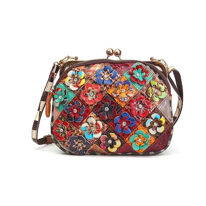 Flower Color Slant Bag
