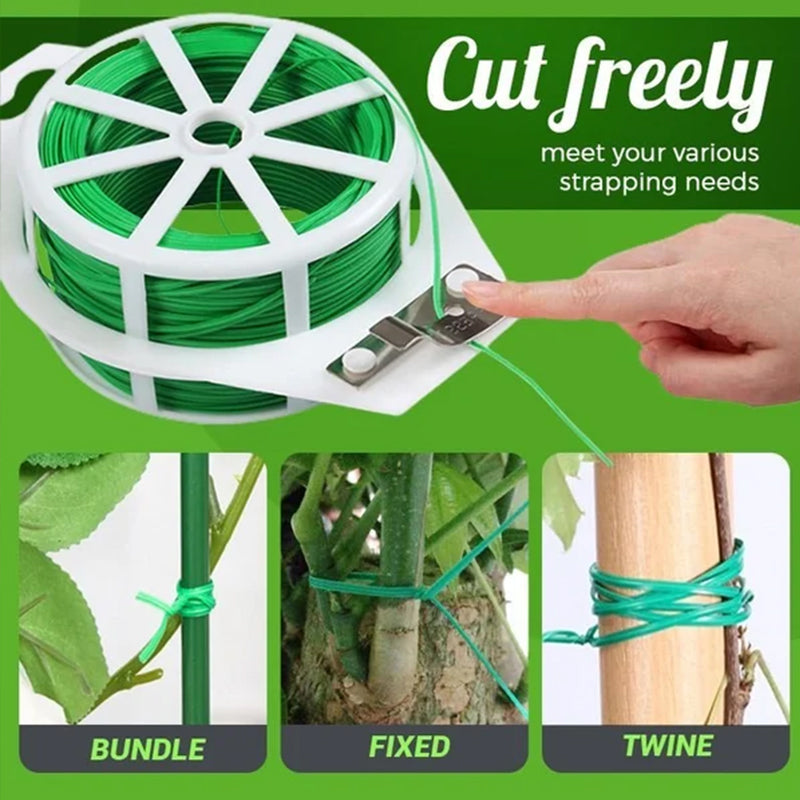 Garden Twist Ties Wire With Shear