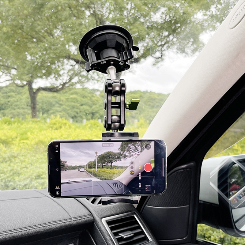 Car Suction Cup HolderUniversal Ball Head Arm for Phone