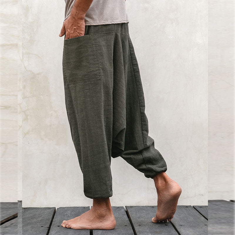 Men Baggy Hippie Yoga Harem Pants