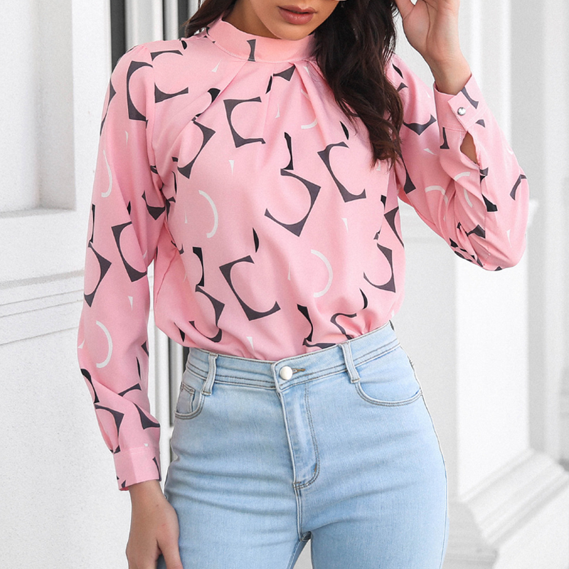 Long Sleeve Printed Shirt