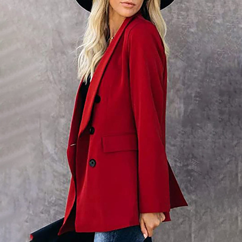 Lapel Cardigan Suit