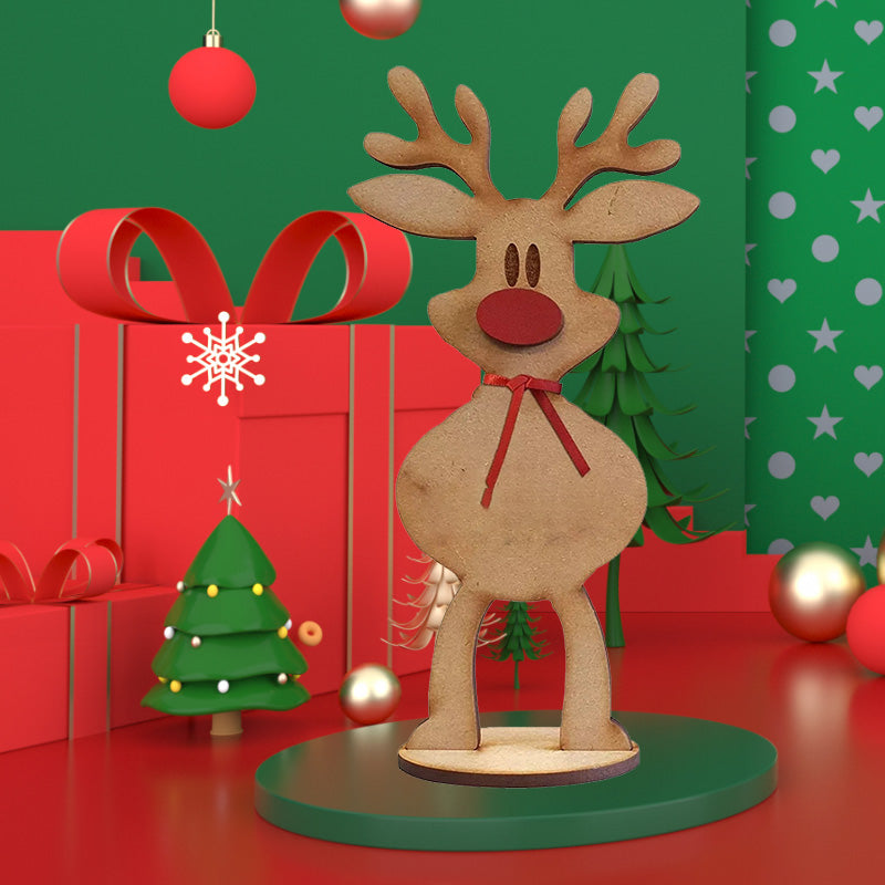 Standing Reindeers Decoration