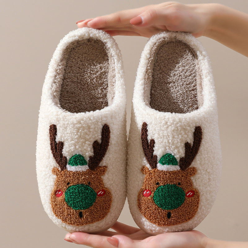 Reindeer Cozy Home Slippers