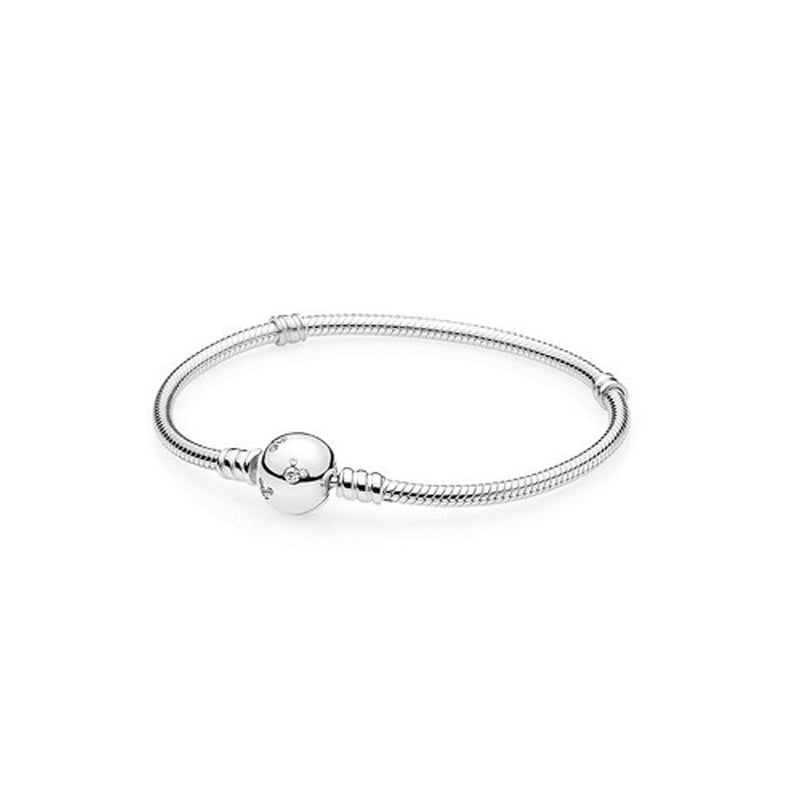 Snake Chain Charm Bracelet for Women's