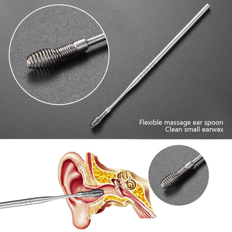 Stainless Steel Ear Scoop