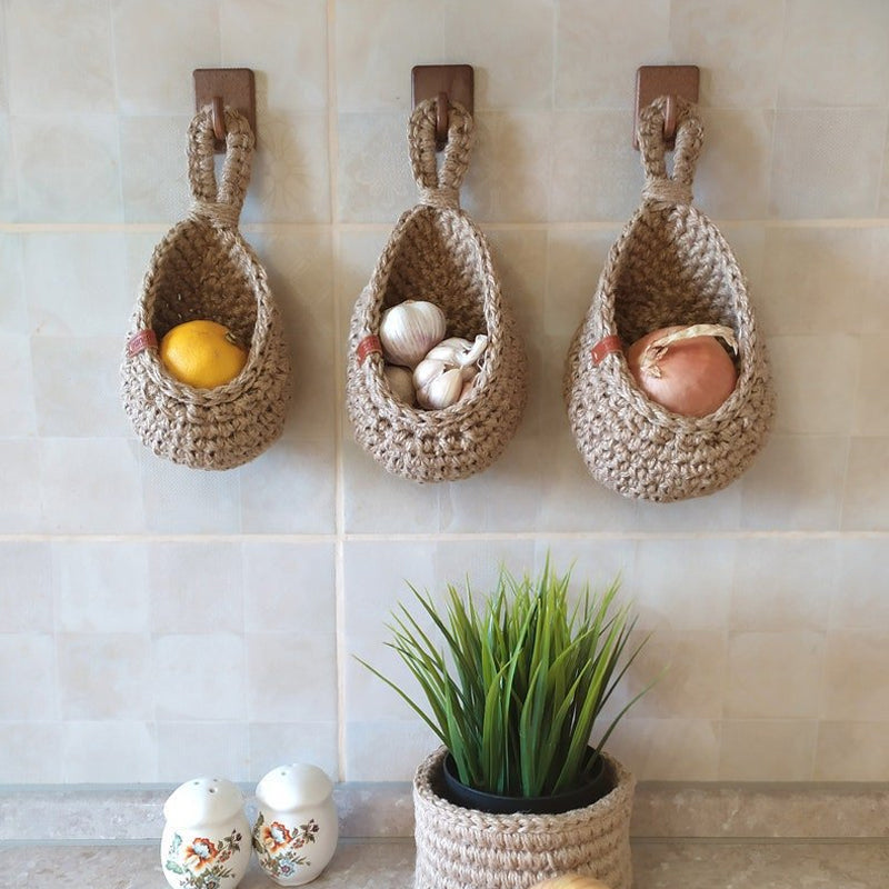 Wall Mounted Vegetable Fruit Basket