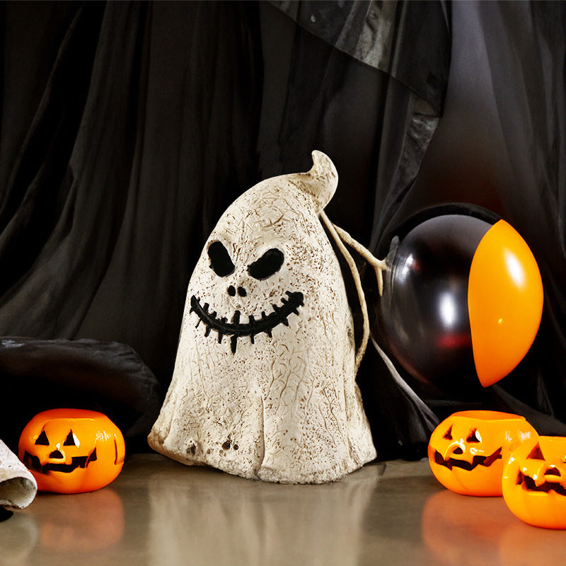 Halloween Pumpkin Head Ghost Decoration