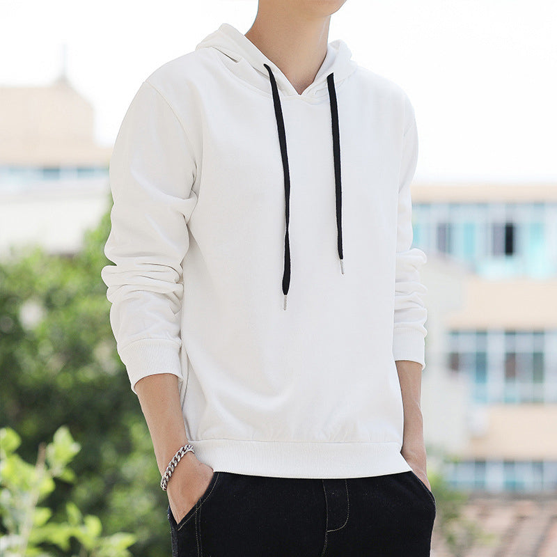 Men's Solid Color Hoodie