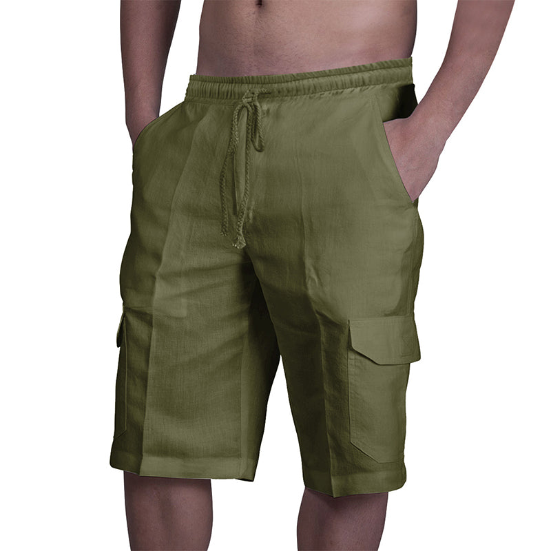 Men's Casual Linen Shorts