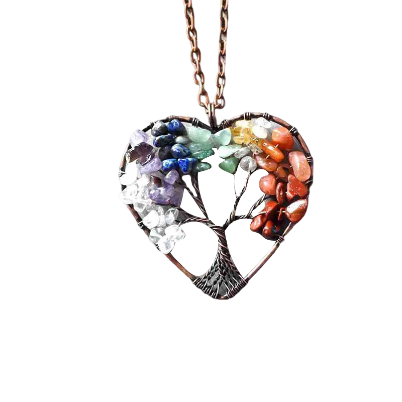 Crystal Tree of Life Pendant