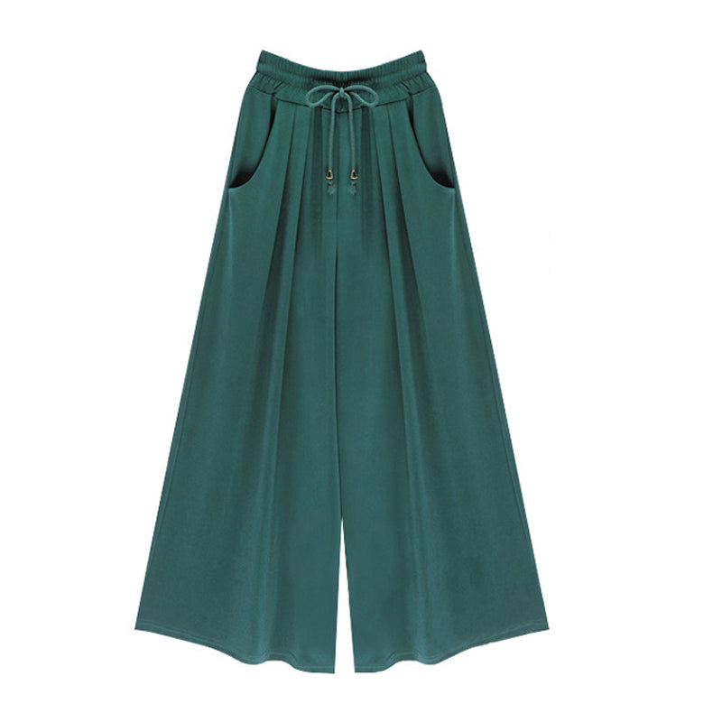 Women's Cropped Wide Leg Pants