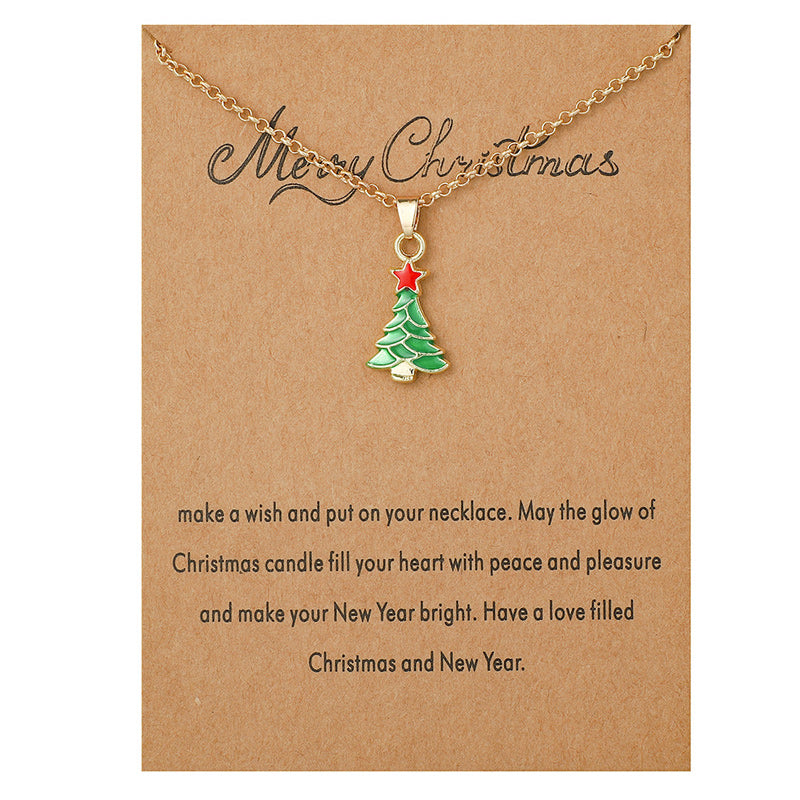 Christmas Ornament Necklaces