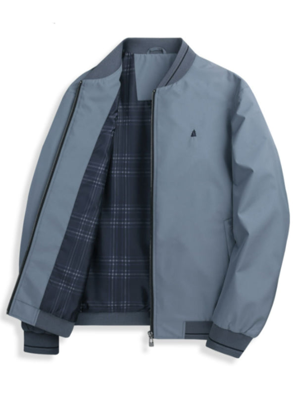 Men's Casual Baseball Collar Jacket