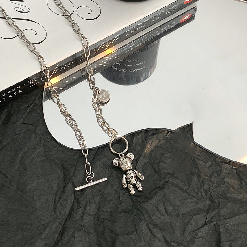 Bear Titanium Pendant for Sweater