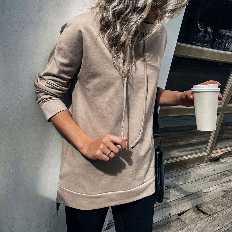 Pile Neck Sweatshirt
