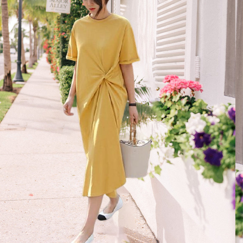 Plus Size Loose Casual Long T-shirt Dress