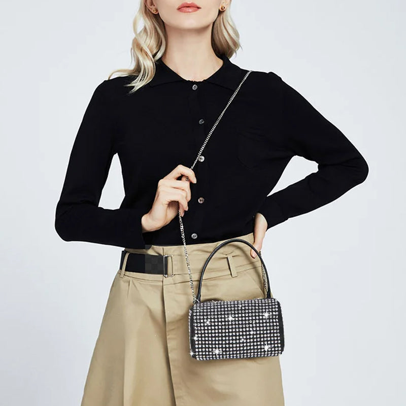Diamond Stylish Hand Messenger Bag