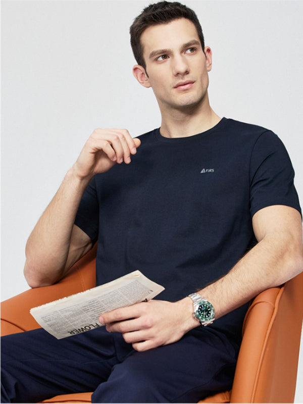 Round Neck Casual Short Sleeve