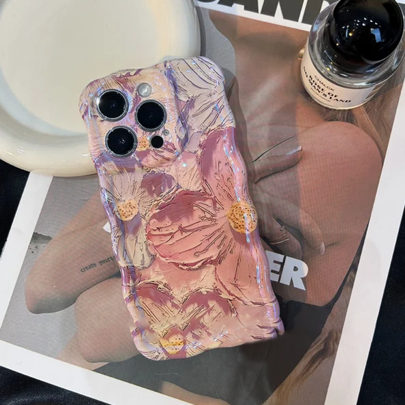 iPhone Colorful Oil Painting Exquisite Phone Case