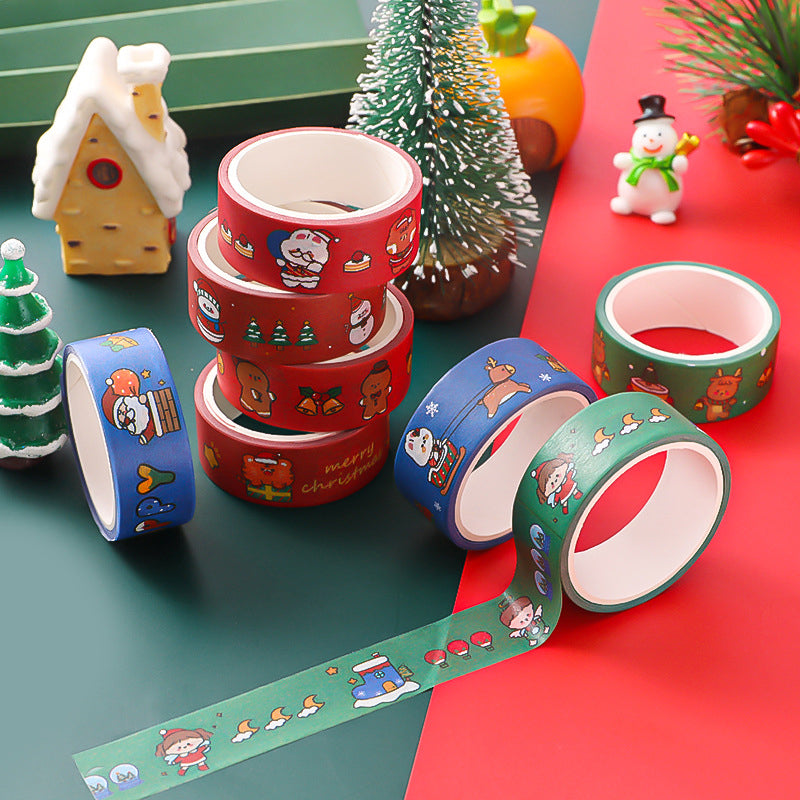 Cartoon Christmas Washi Tape