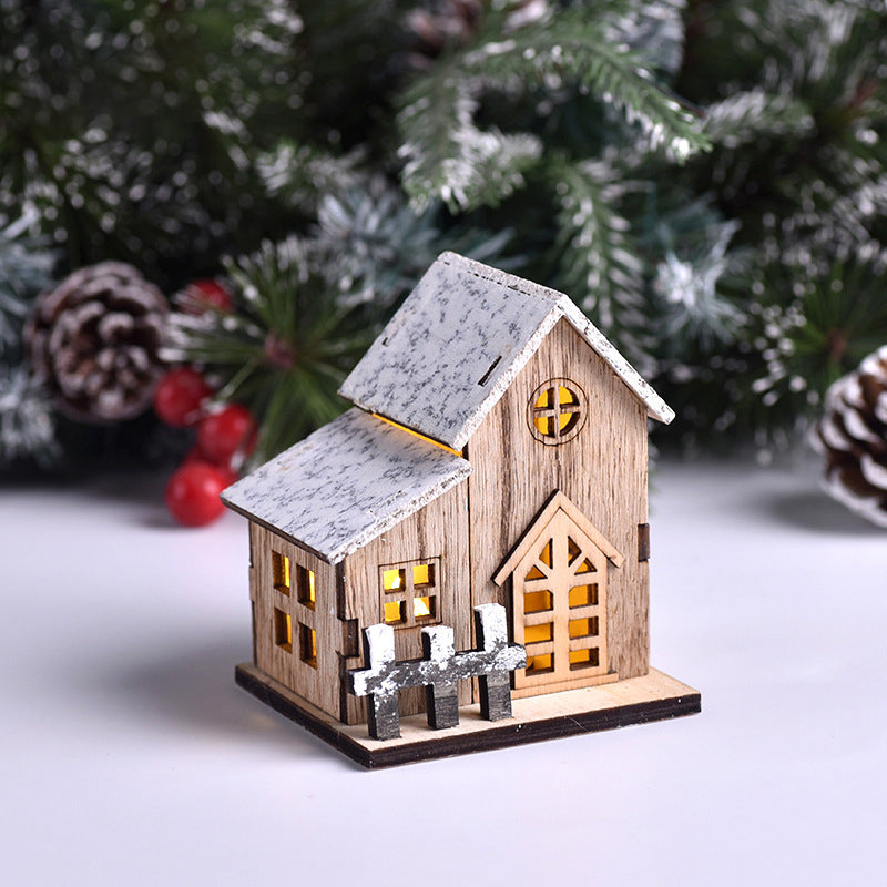 Christmas Lighted House