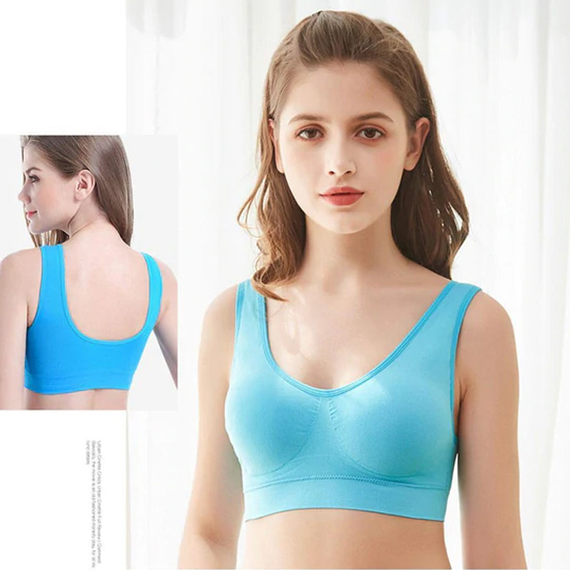 Wireless and Breathable Bras