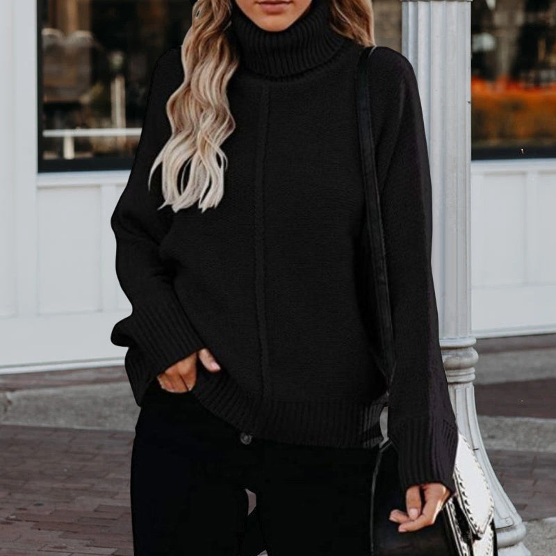 Knitted Turtleneck Sweater