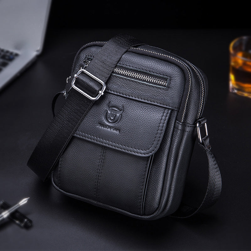 PU Leather Crossbody Bag for Men