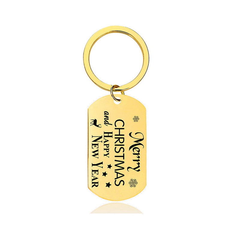 Christmas Army Keychain
