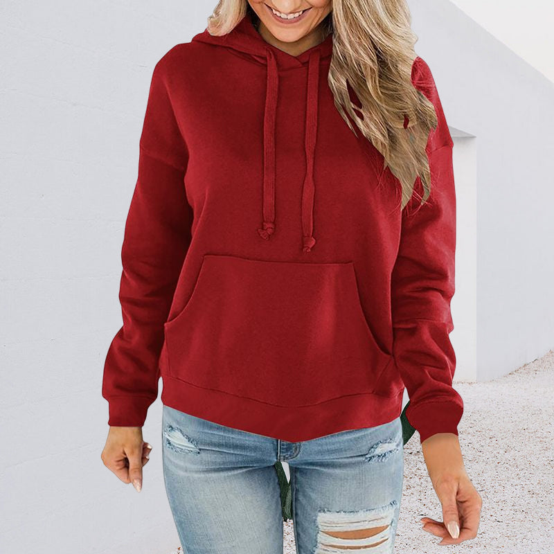 Fleece Casual Sweatshirt