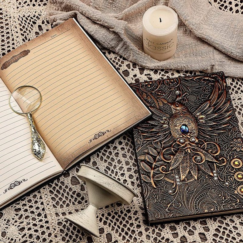 3D Phoenix Relief Notebook