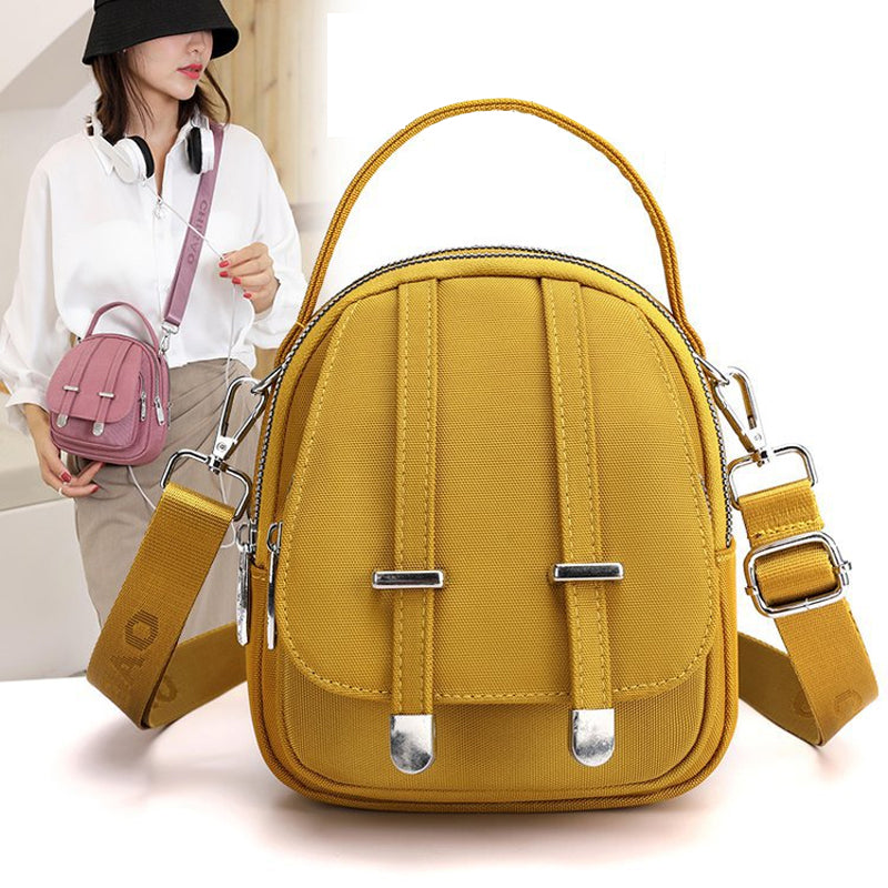 Double Buckle Handbag