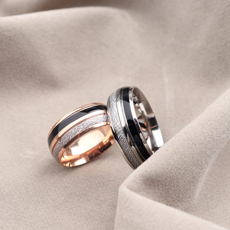 Two-tone Ring Made of Stainless Steel