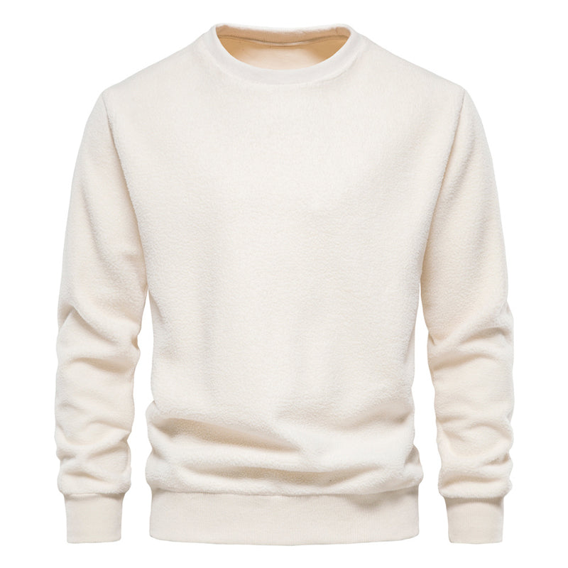 Men's Crew Neck Sherpa Sweatshirt