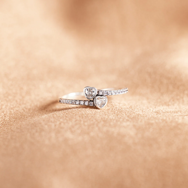 TWO HEART RING